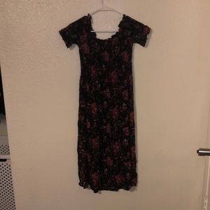 Rose long dress